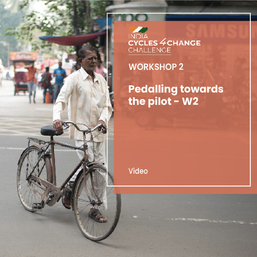 Pedalling towards the pilot -W2