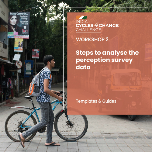 Steps to analyse the perception survey data