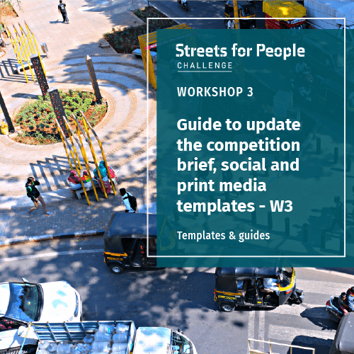 Guide to update the competition brief, social and print media templates