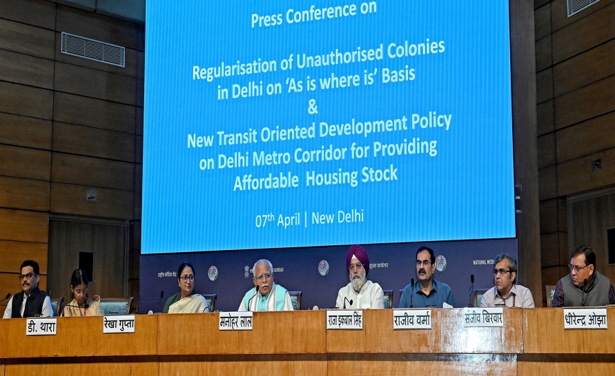 Regularisation of Unauthorised Colonies in Delhi